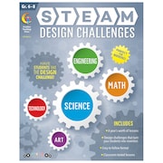 CREATIVE TEACHING PRESS STEAM Design Challenges, Grades 6-8 8213